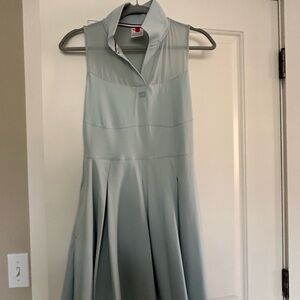 Wilson Sleeveless Midi Dress in Light Sage Green
